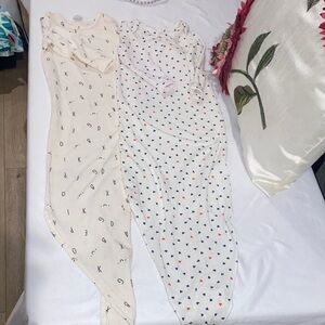 Starting Out Cream Sleep Sacks with Fun Patterns